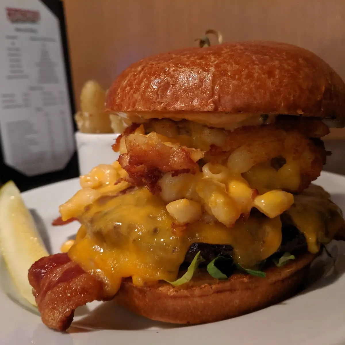 Mac & Cheese Burger
