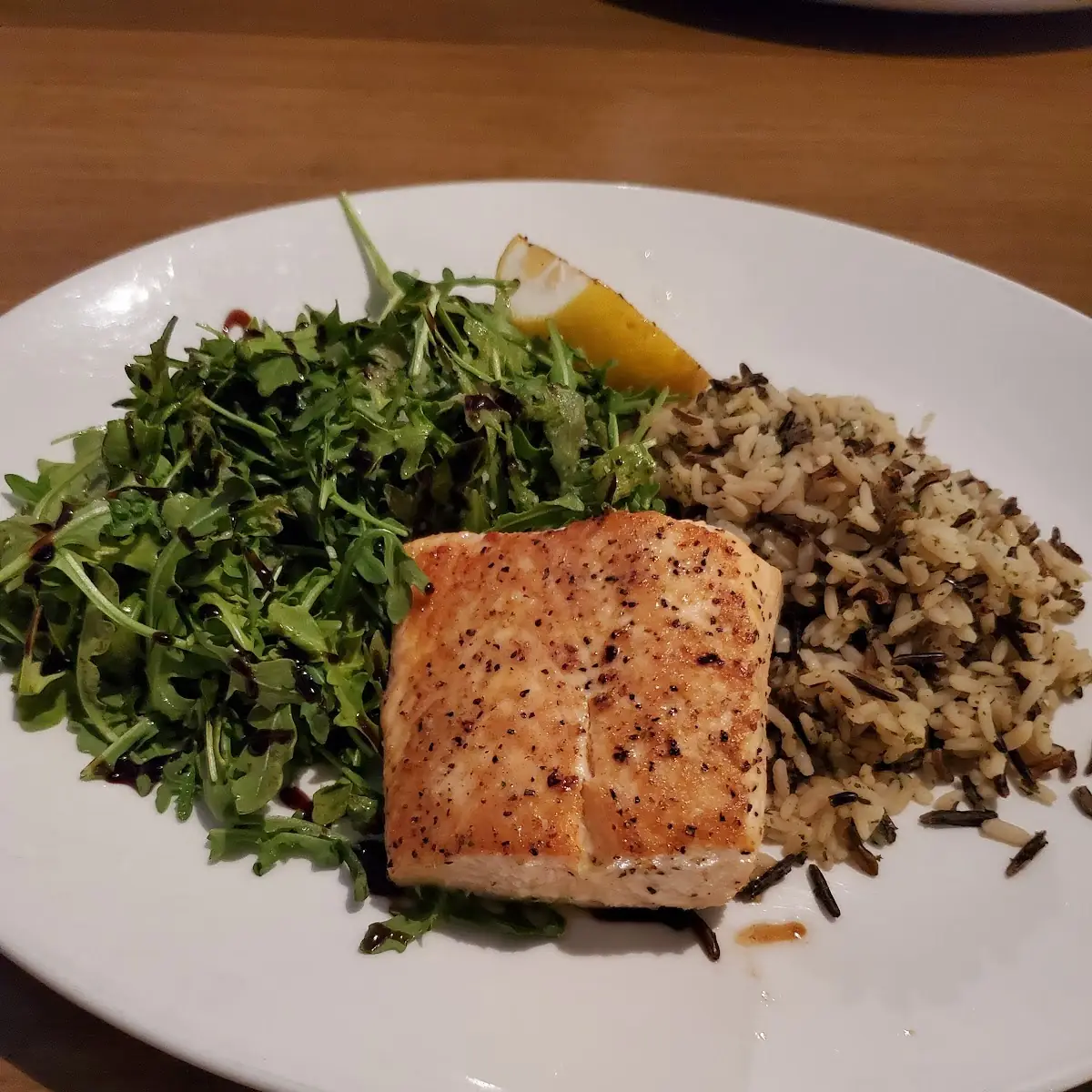 Salmon w Wild Rice