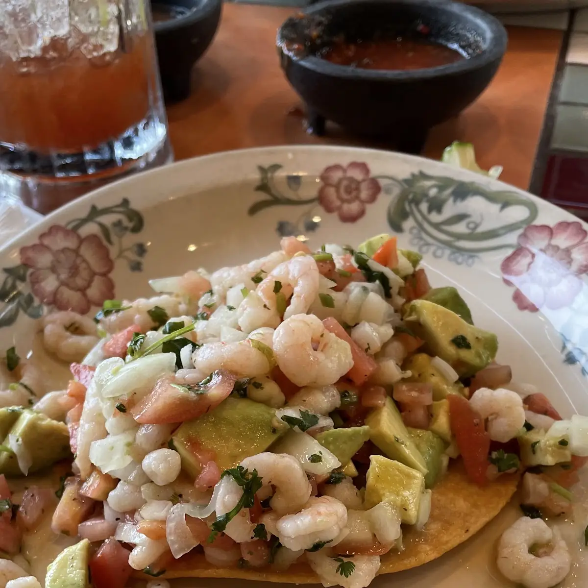 Tostada de Ceviche