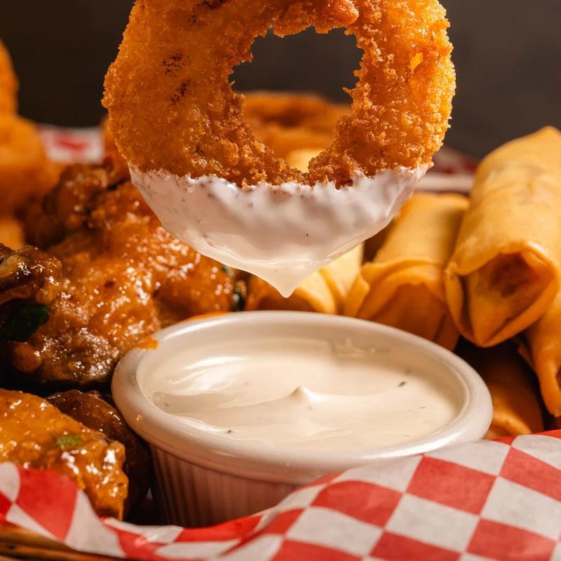 Onion Rings, Ogden Pizza & Pub