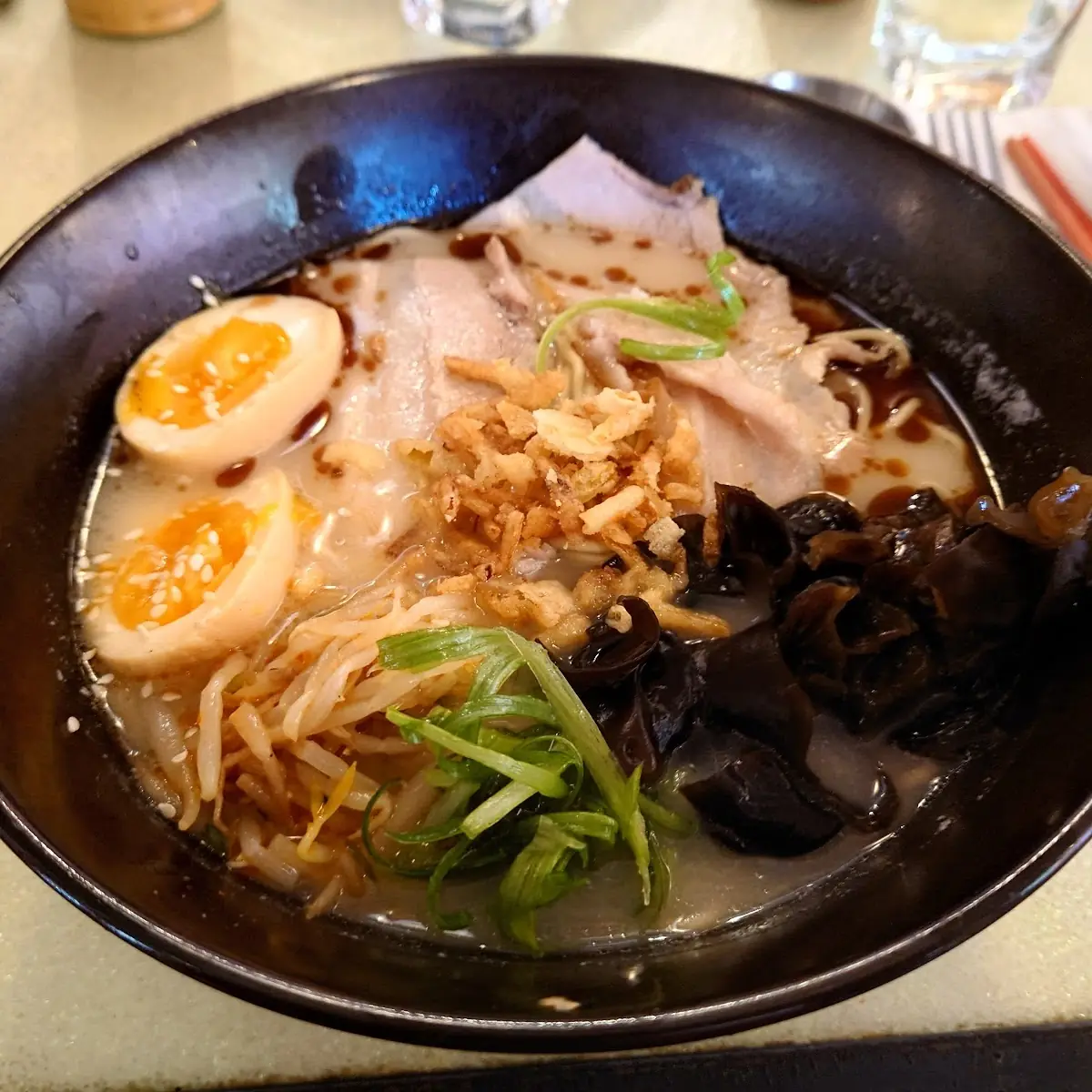 Black Tonkotsu Ramen