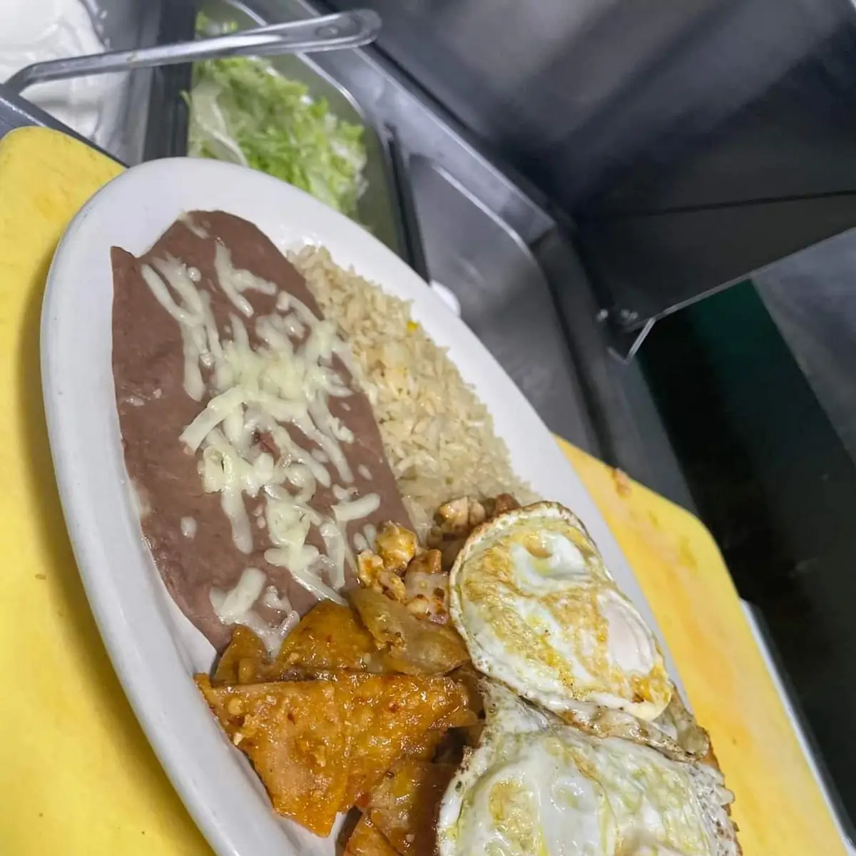 Chilaquiles Rojos Red Chilaquiles