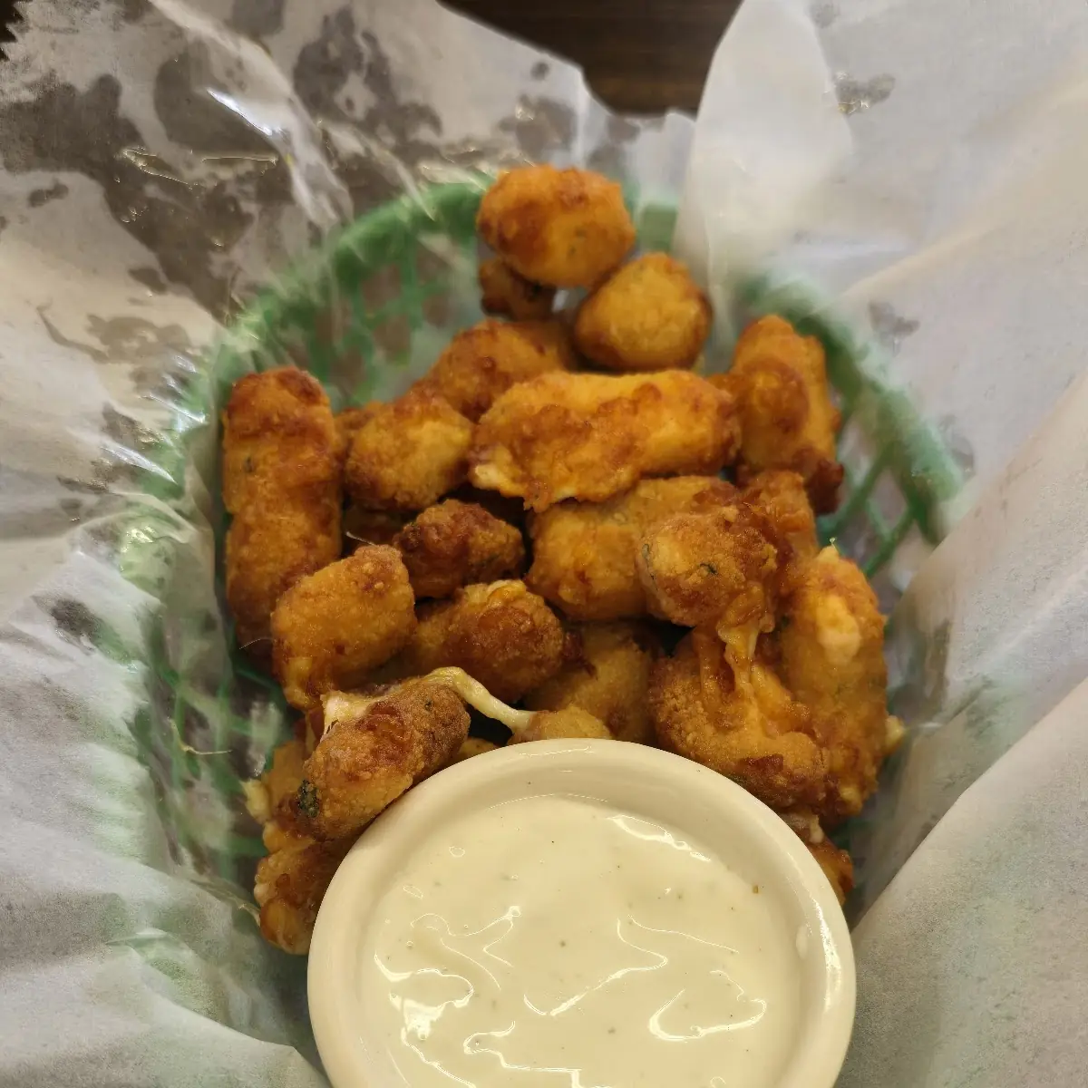 Garlic Cheese Curds Special