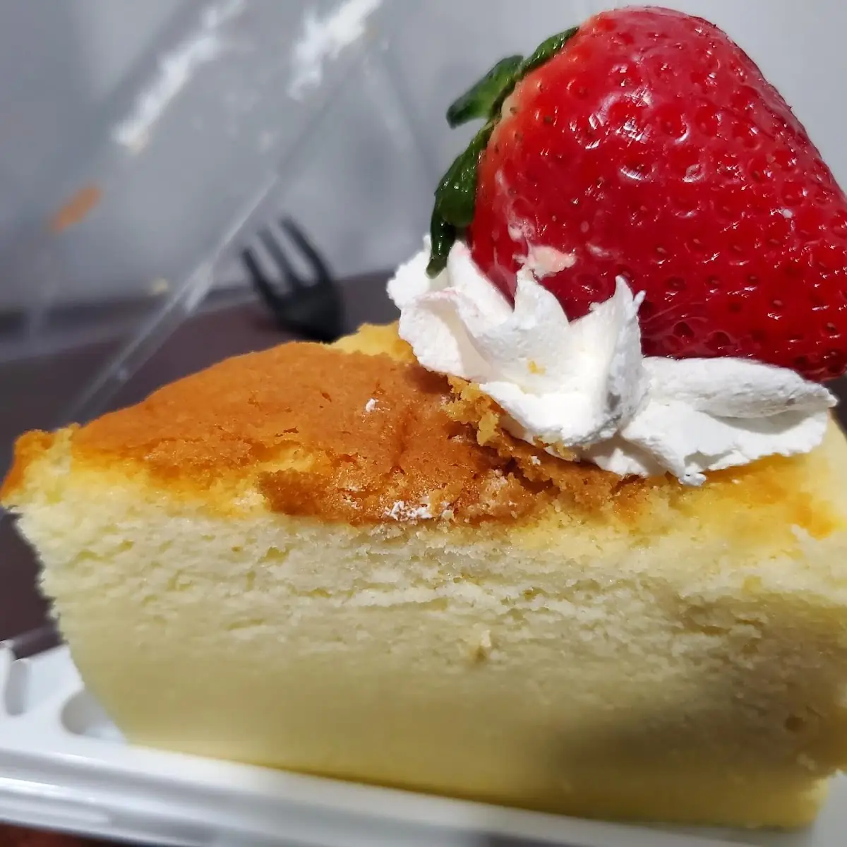 Japanese Cheese Cake Slice