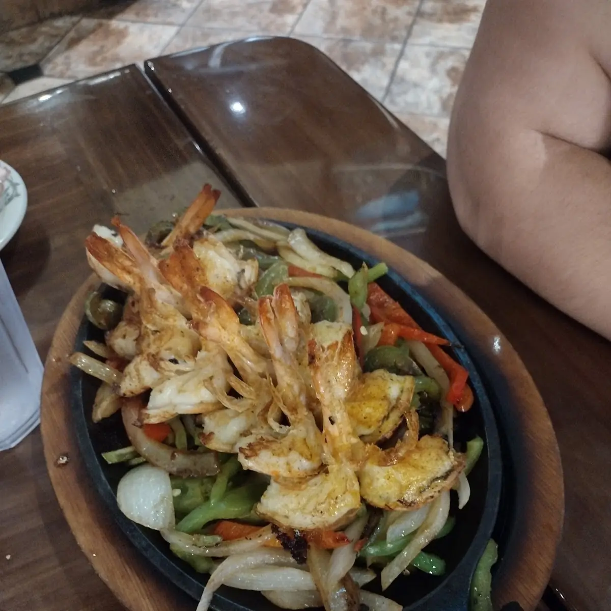 Shrimp Fajitas