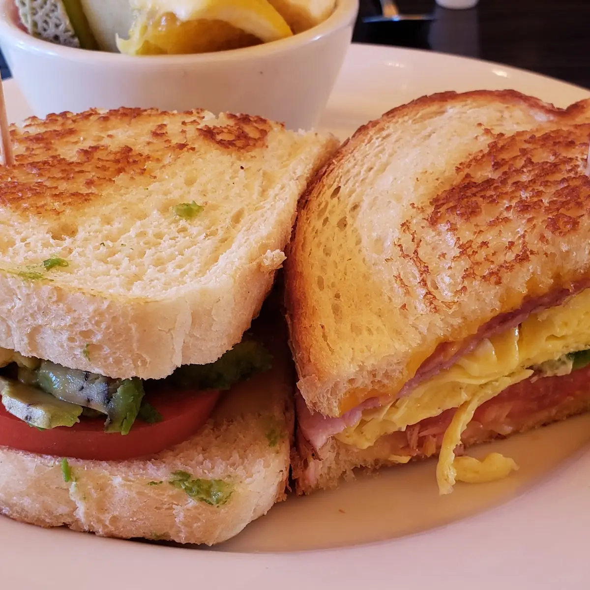 Jr Half Grilled Cheese