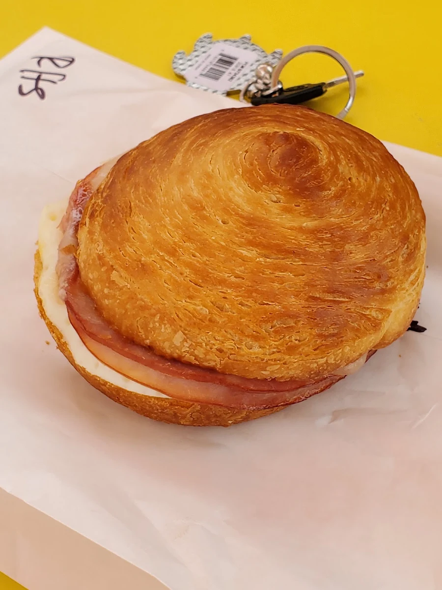 Ham Egg and Cheese Sandwich