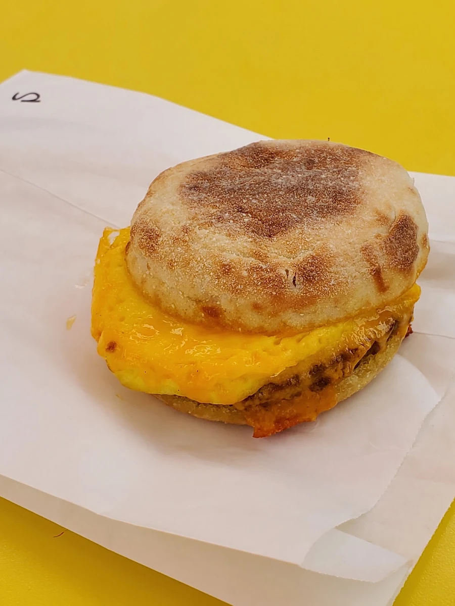Sausage Egg and Cheese Muffin