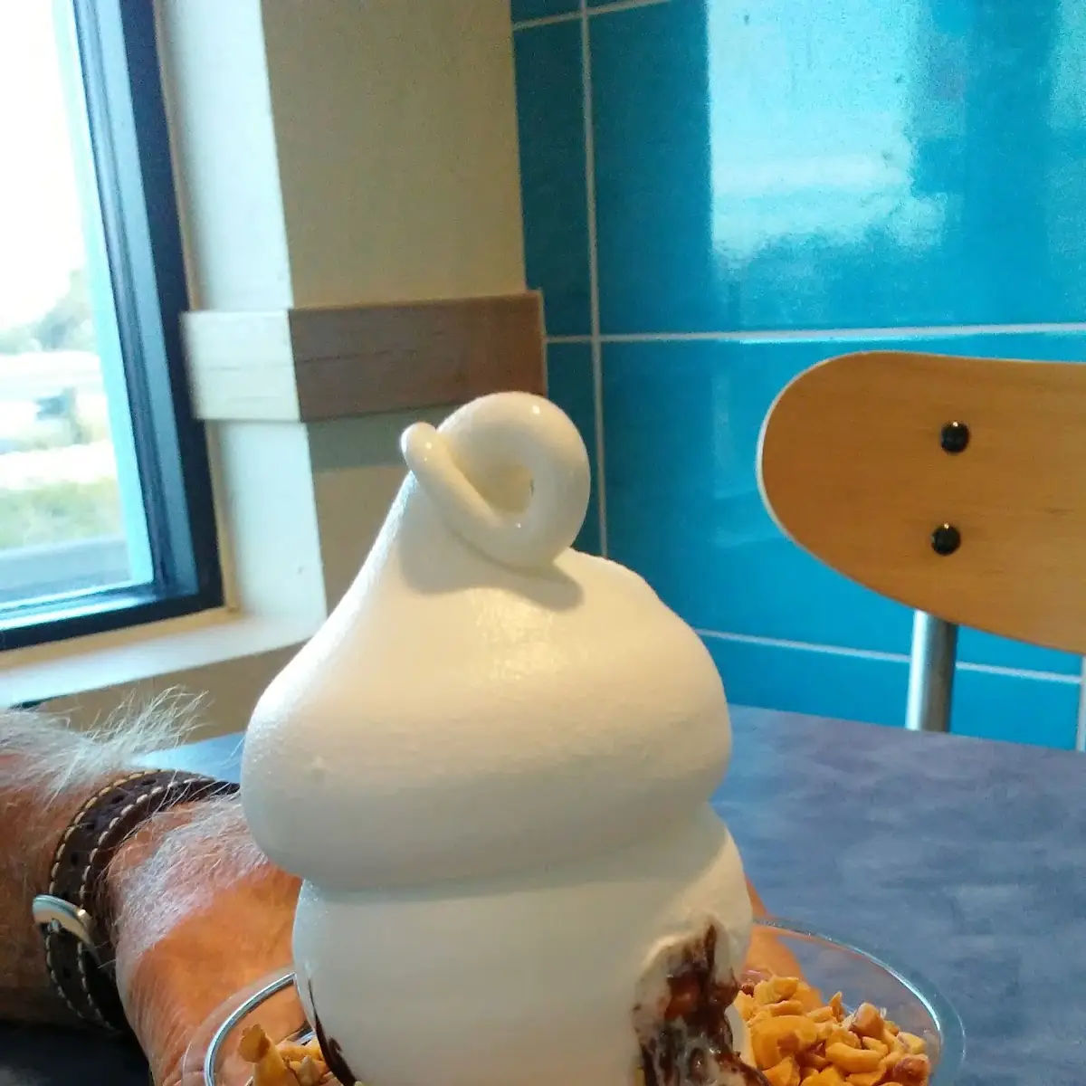 Hot Fudge Sundae with Nuts