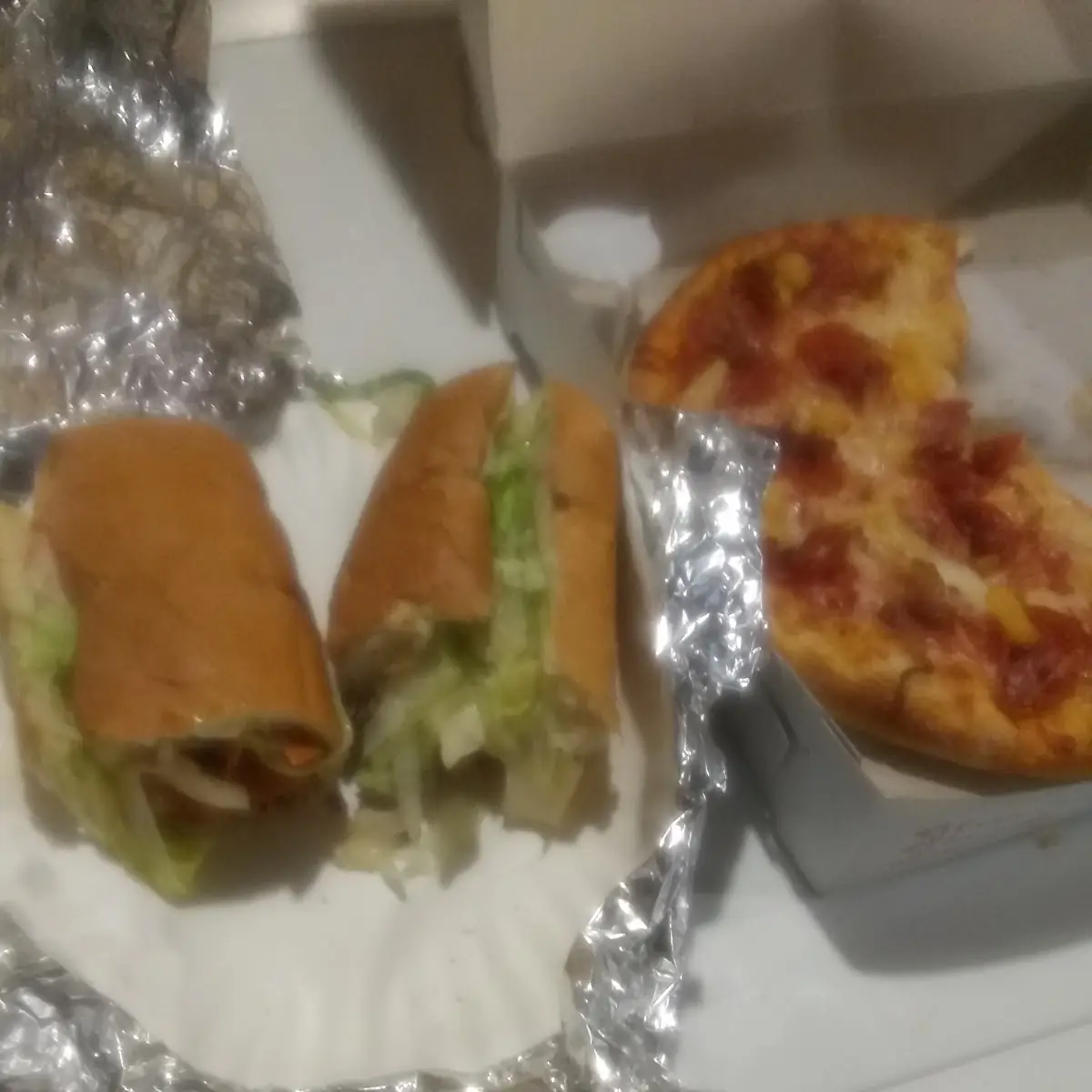 Pepperoni Cheese Steak Pita