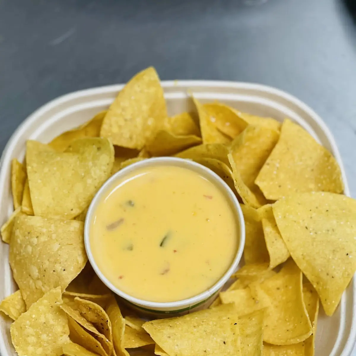 Large Chips & Salsa. (GF) (Vegan)