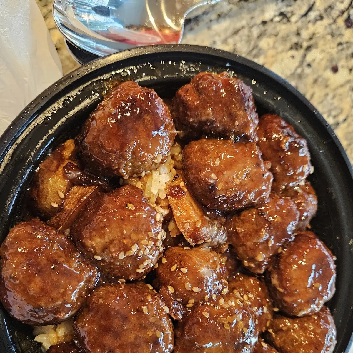 BBQ Chicken Meatballs