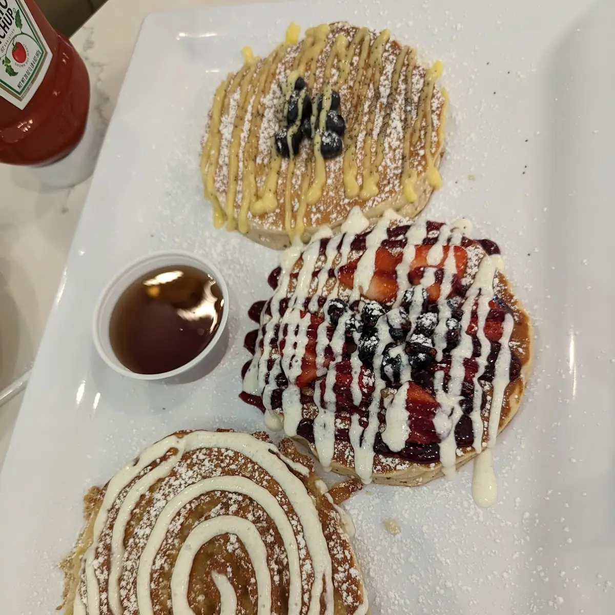 Pancake Sampler Platter