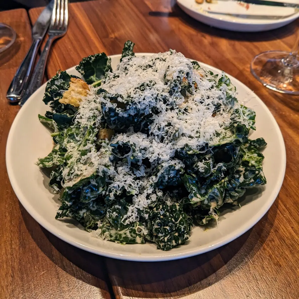 Kale Caesar Salad