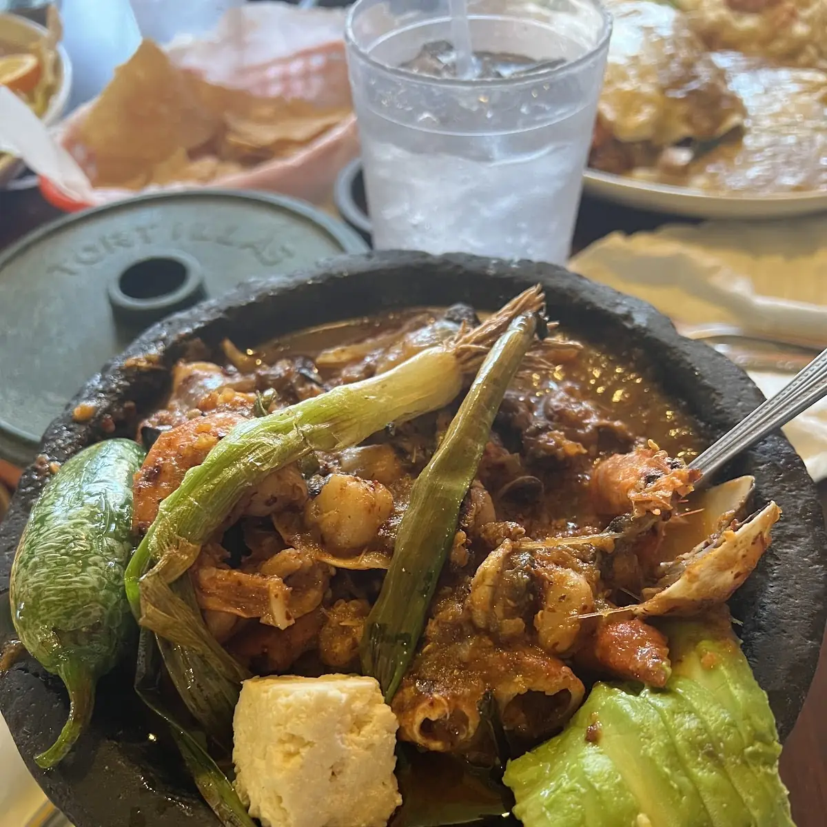Seafood Molcajete