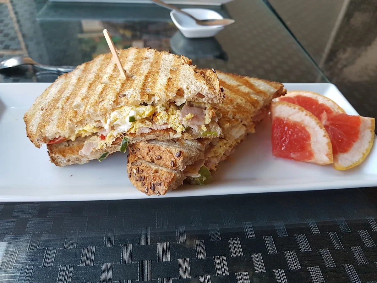 Western Sandwich on Multi-Grain Bread