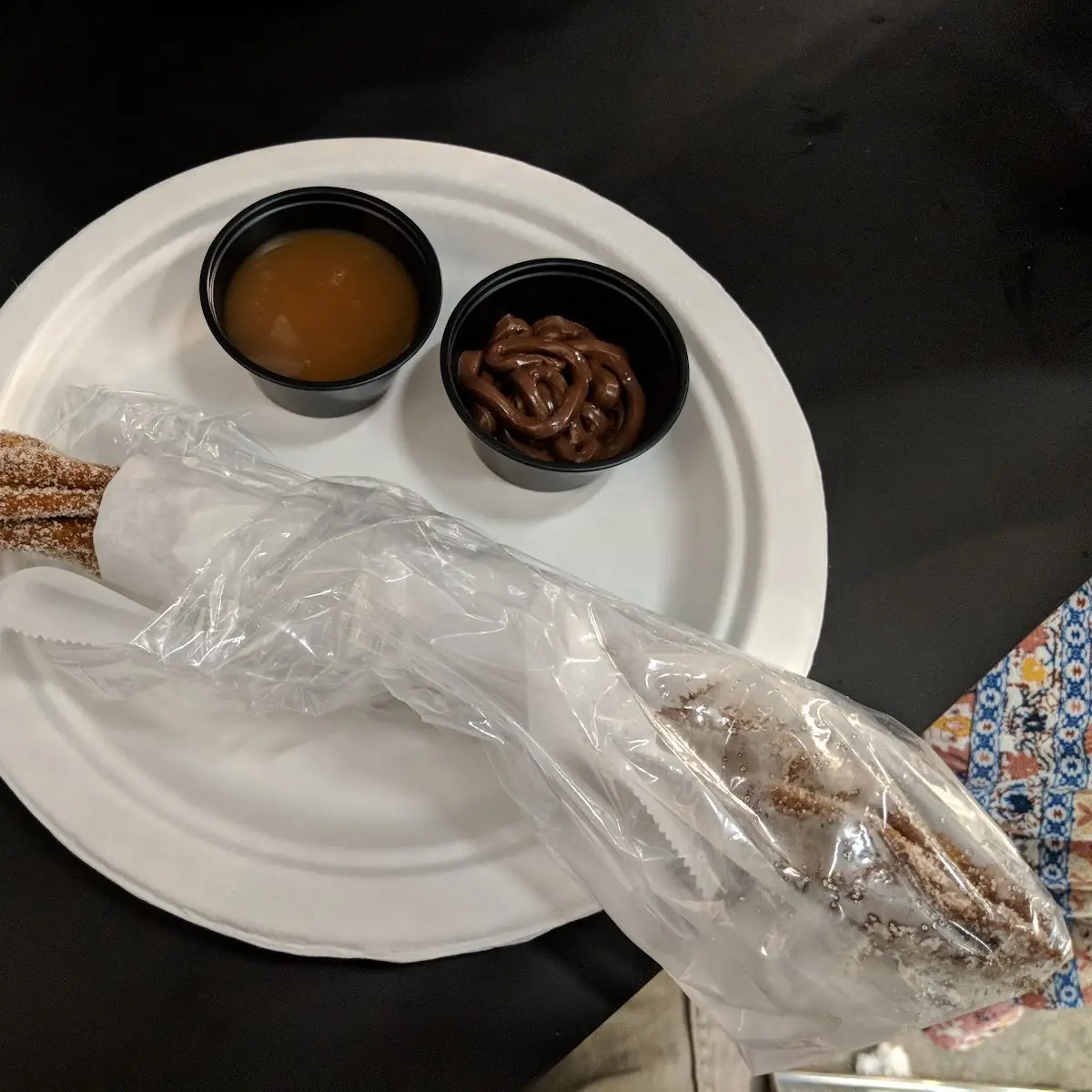 Churro with Dipping Sauces