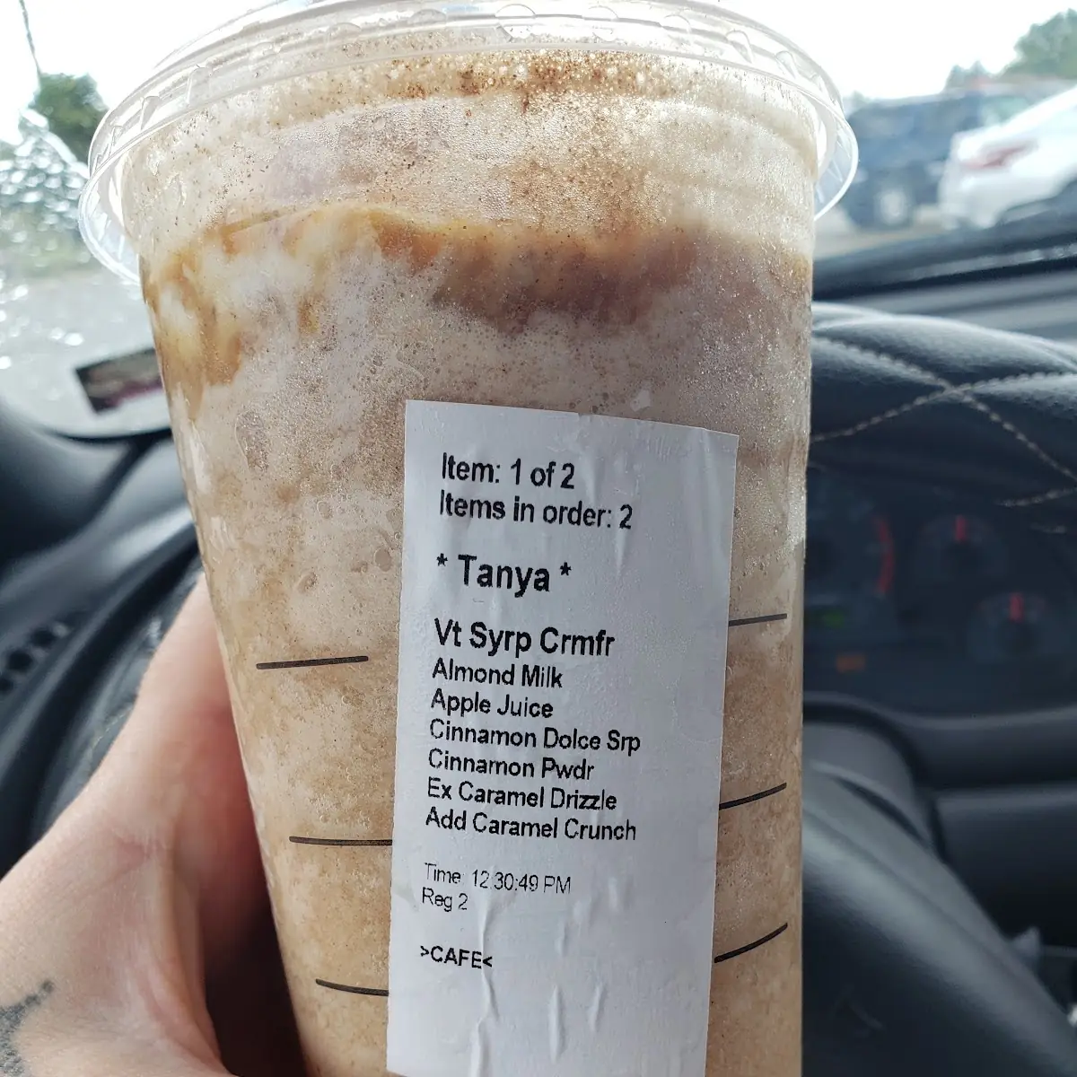 Apple Pie Frapp