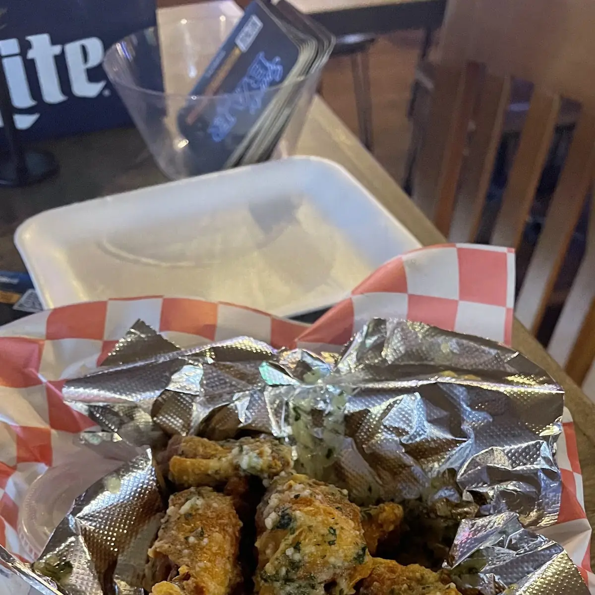 Garlic Parm Wings
