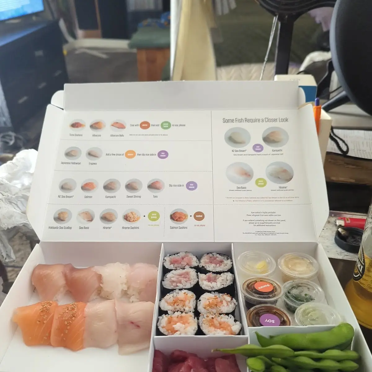 Sushi Sashimi Combo Box