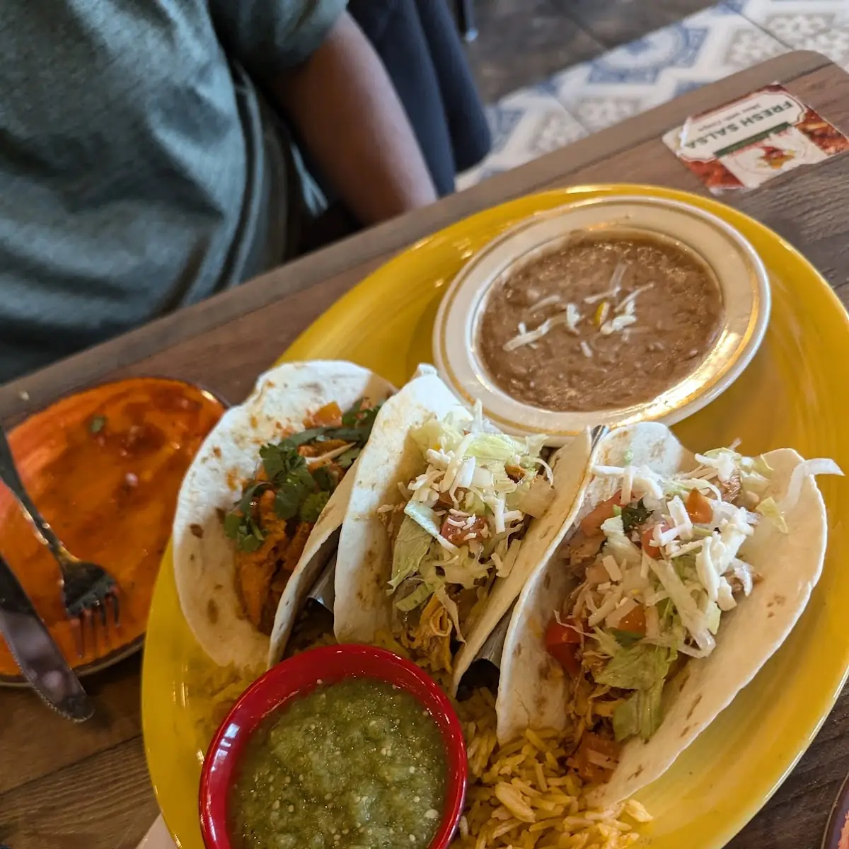 Tandoori Chicken Tacos
