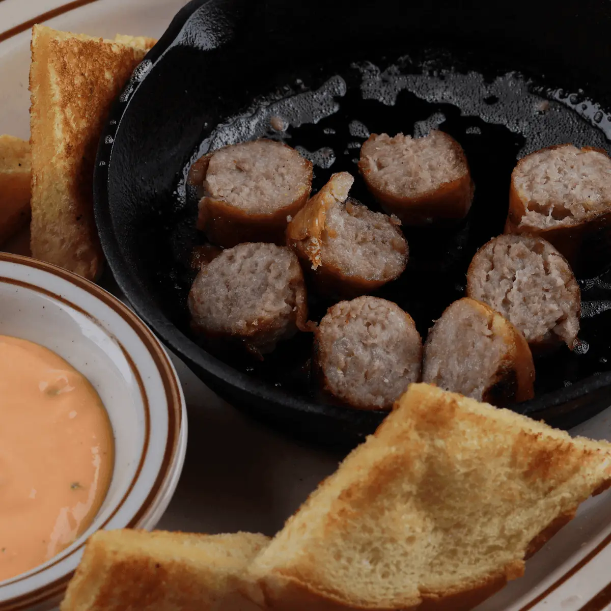 Smoked Bratwurst Bites