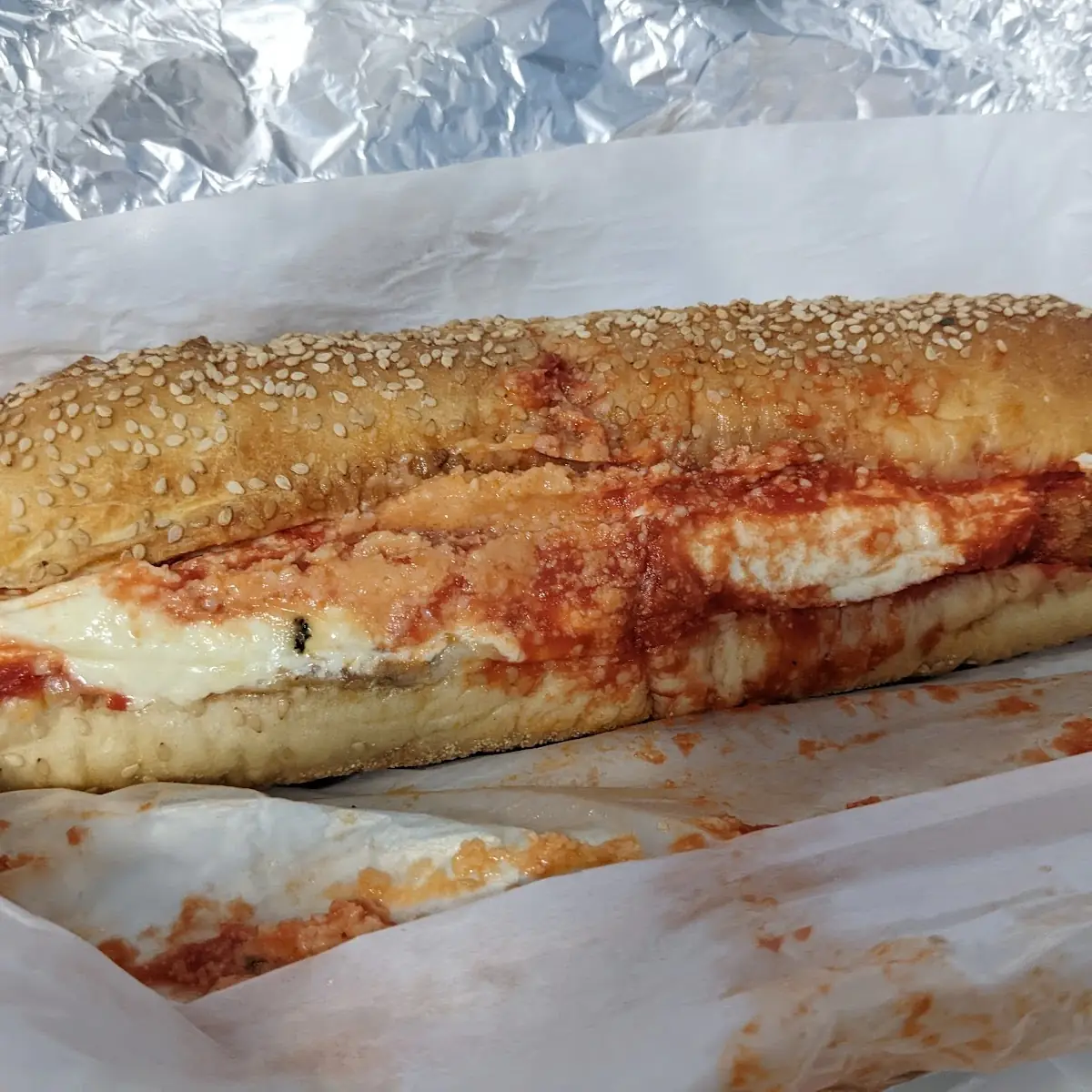 Chicken Parmesan Sandwich