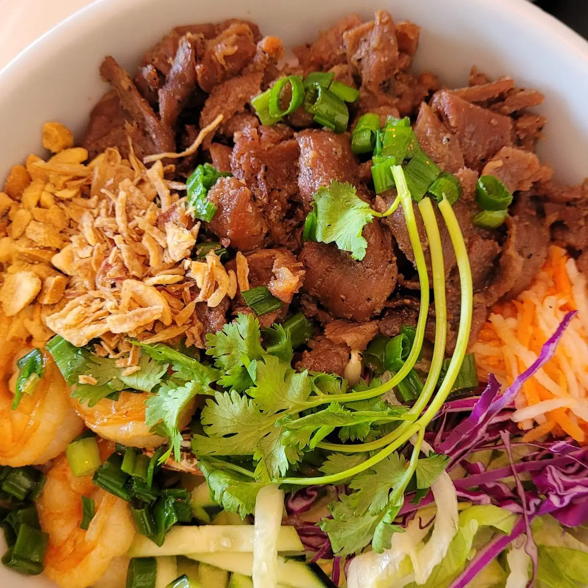 Grilled Prawn & Pork Vermicelli Bun