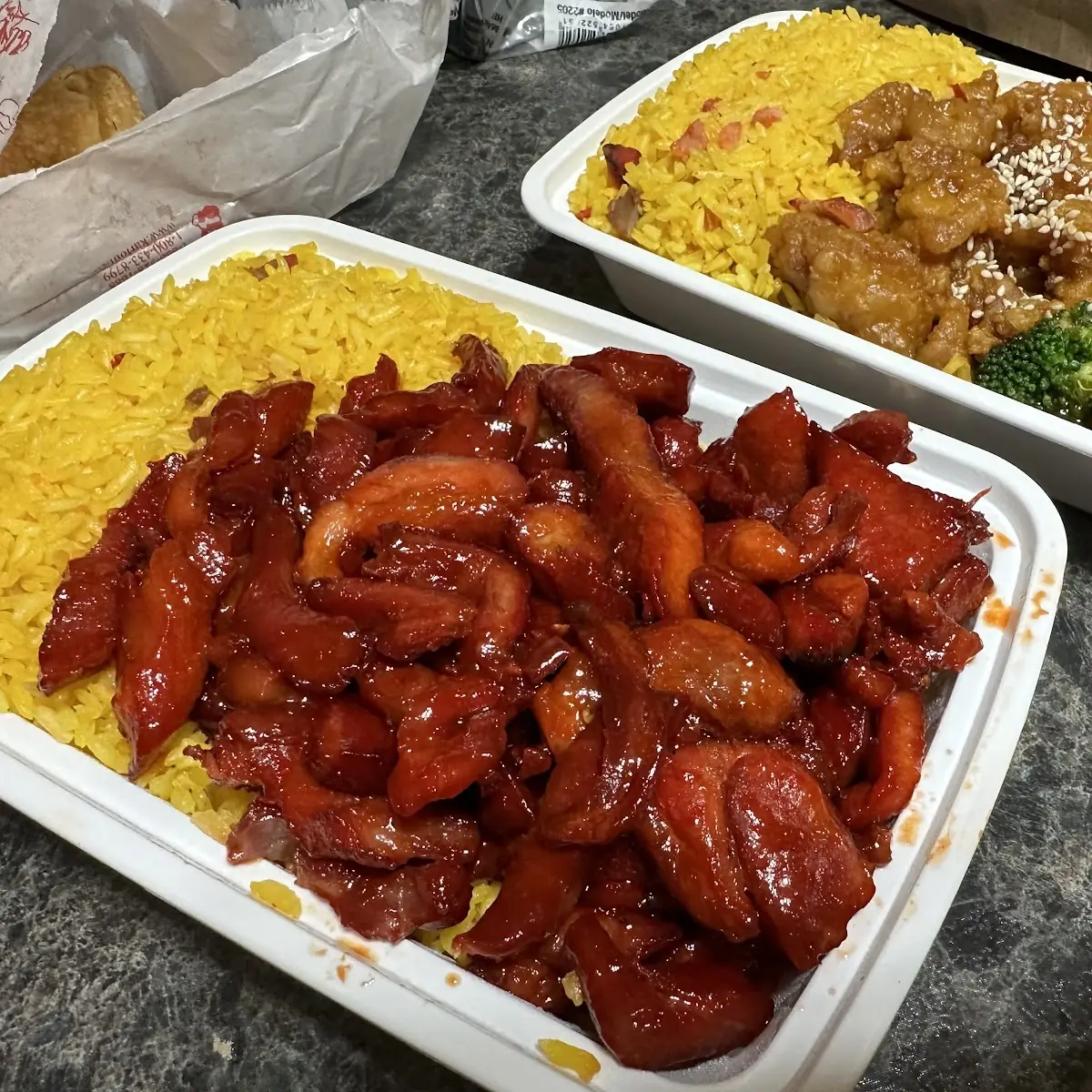 Orange Flavor Beef or Chicken