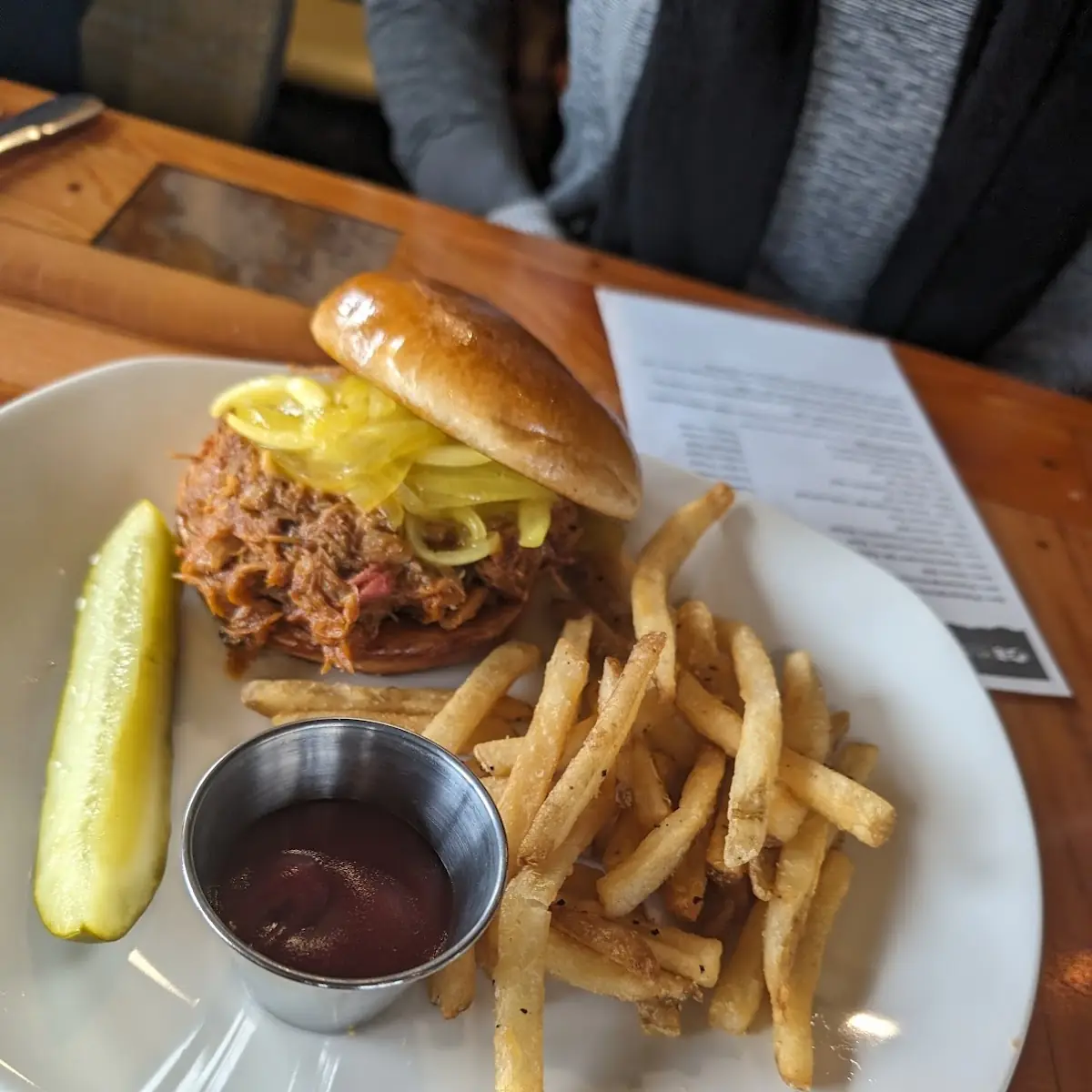 BBQ Pulled Pork Sandwich