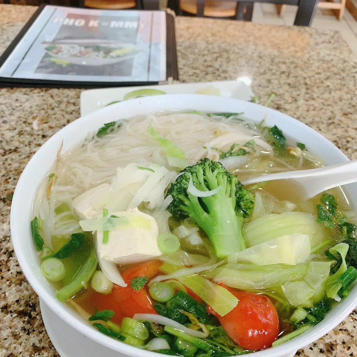 Combination Rice Noodle Soup