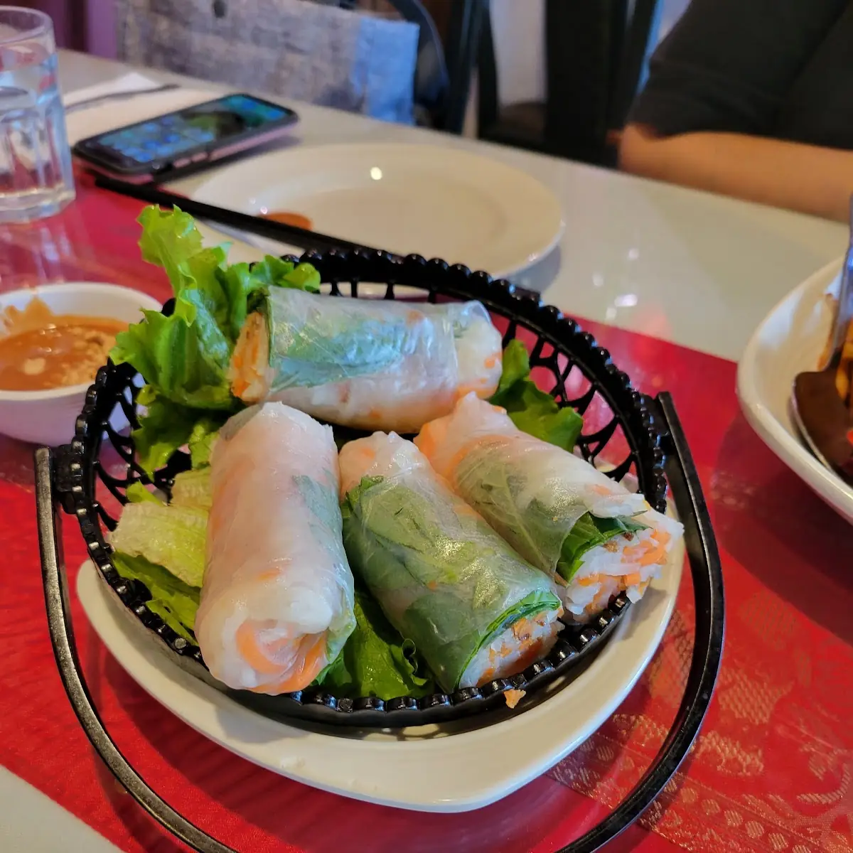 Fish Roll with Rice Paper