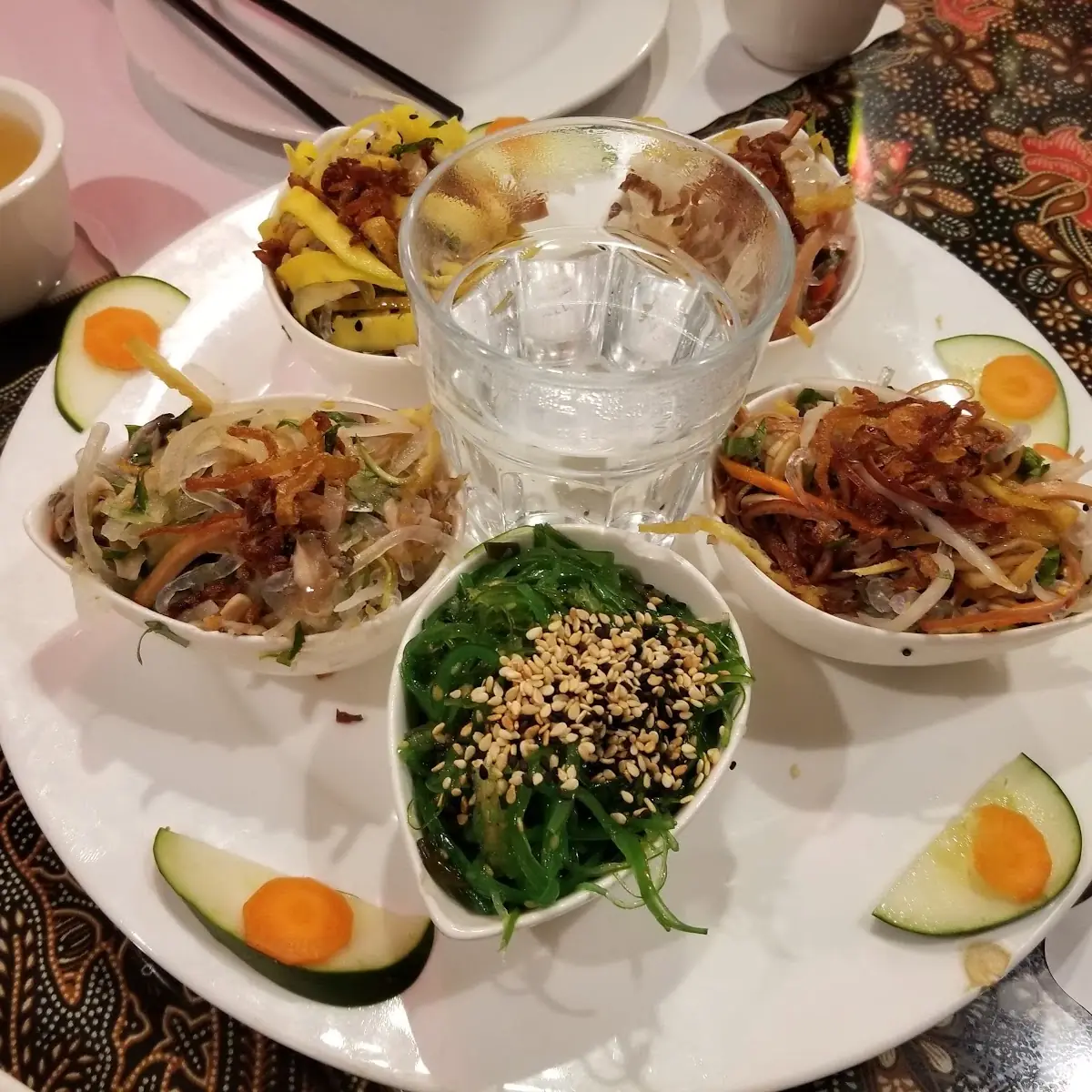 Five Salad Sampler Platter