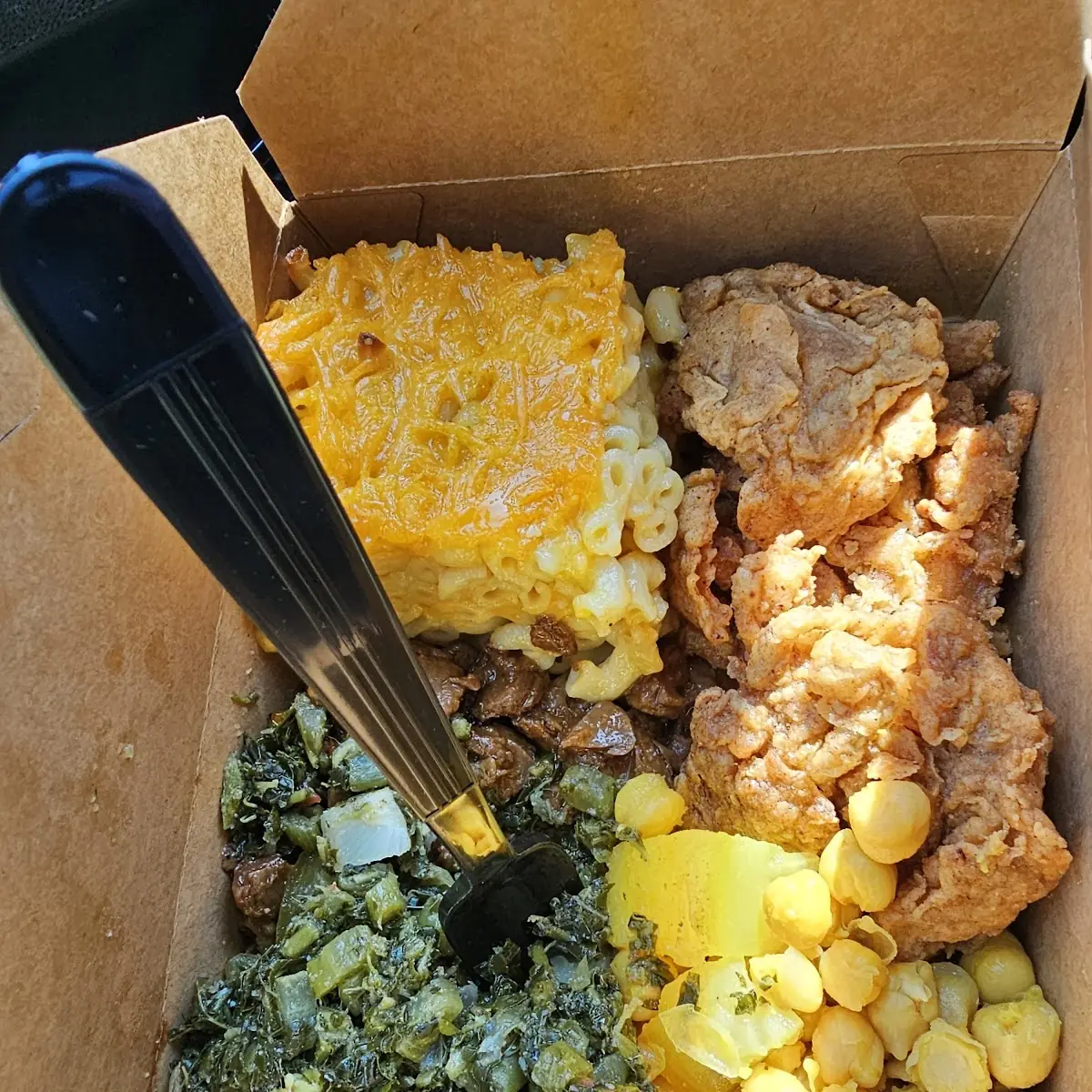 Fried Mushrooms and Vegan Mac'n Cheese