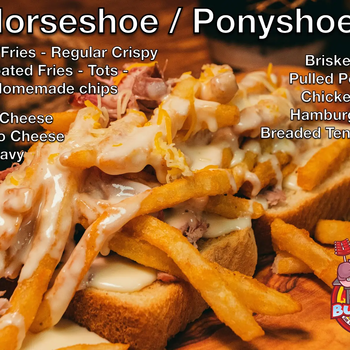 Pulled Pork Horseshoe