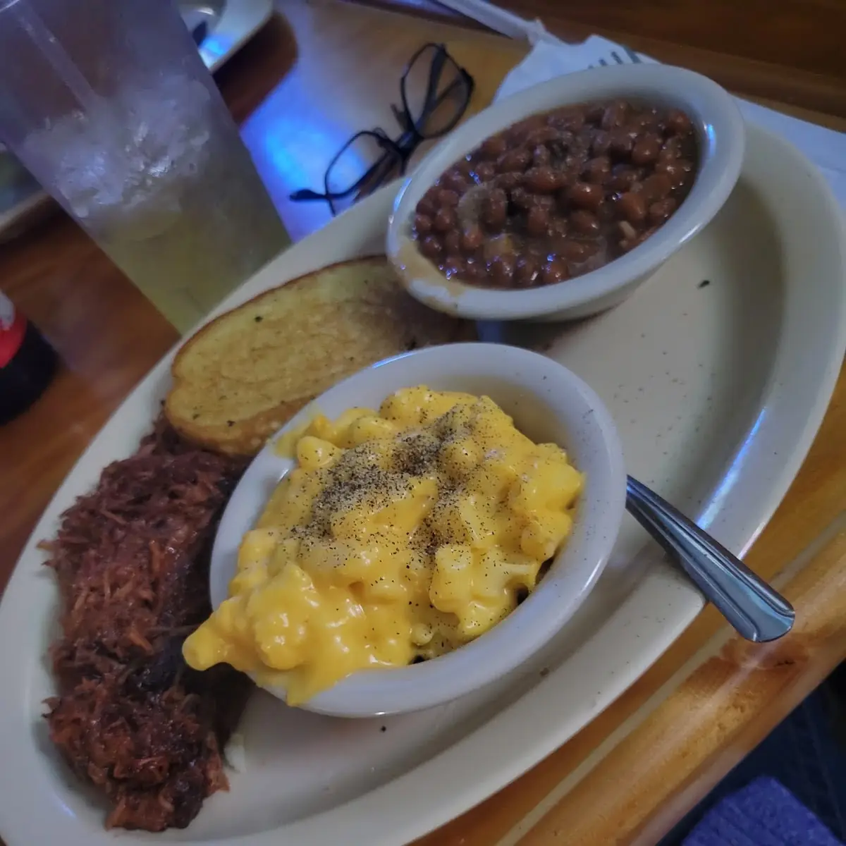 BBQ Pulled Pork Platter or Sandwich