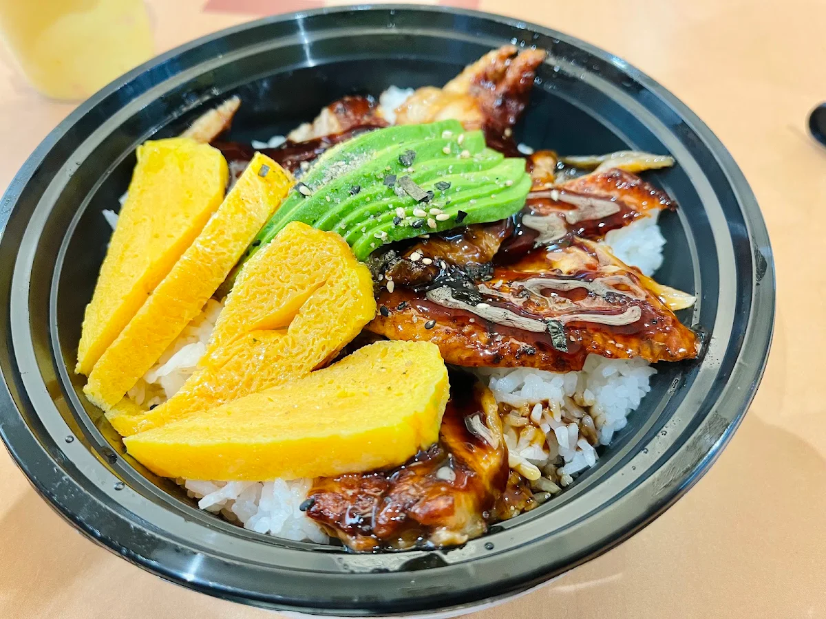 Chicken Katsu Bowl, Catcher Teppanyaki & Tea
