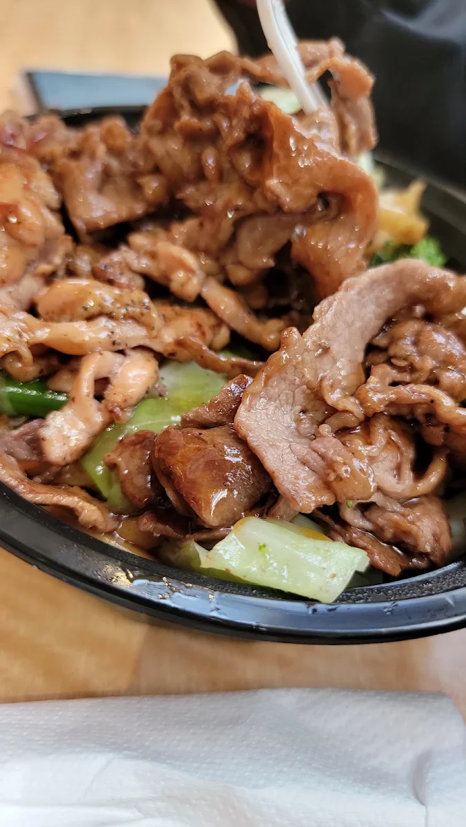 Teppanyaki Beef Teriyaki Chicken, Catcher Teppanyaki & Tea