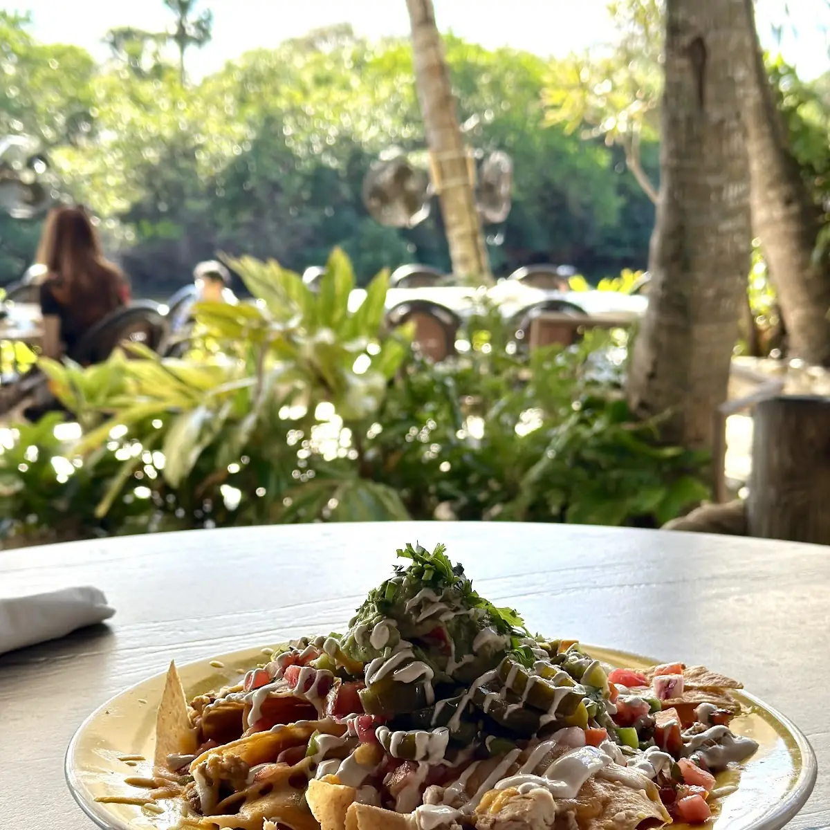 Guanabanas Loaded Chicken Nachos