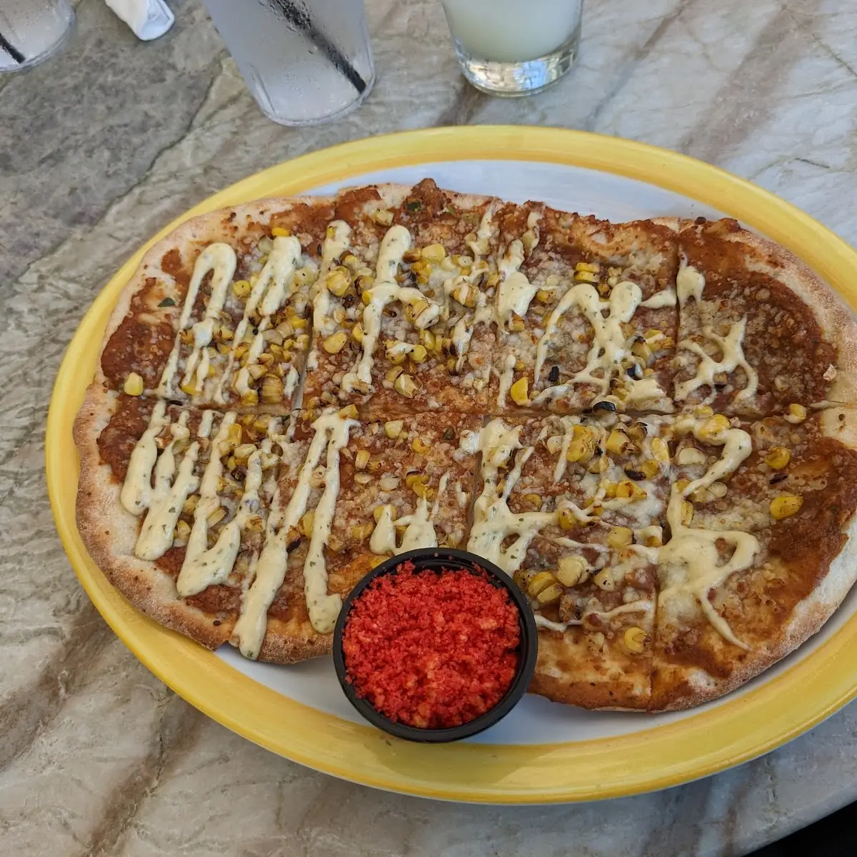Mexican Street Corn Flatbread