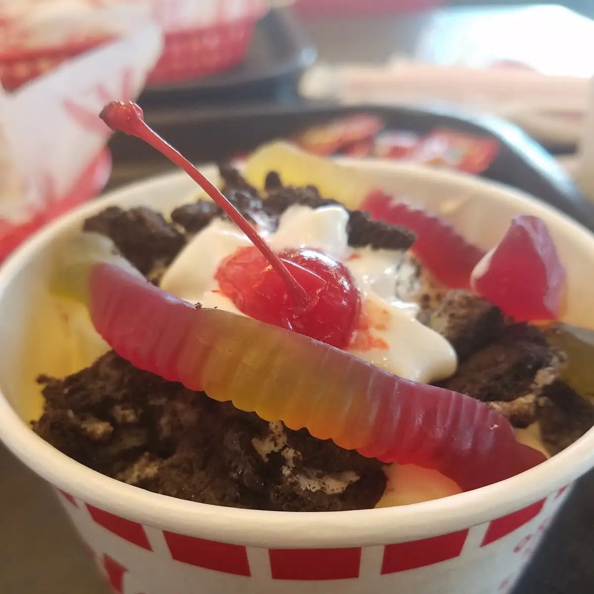 Dirt & Worms Sundae