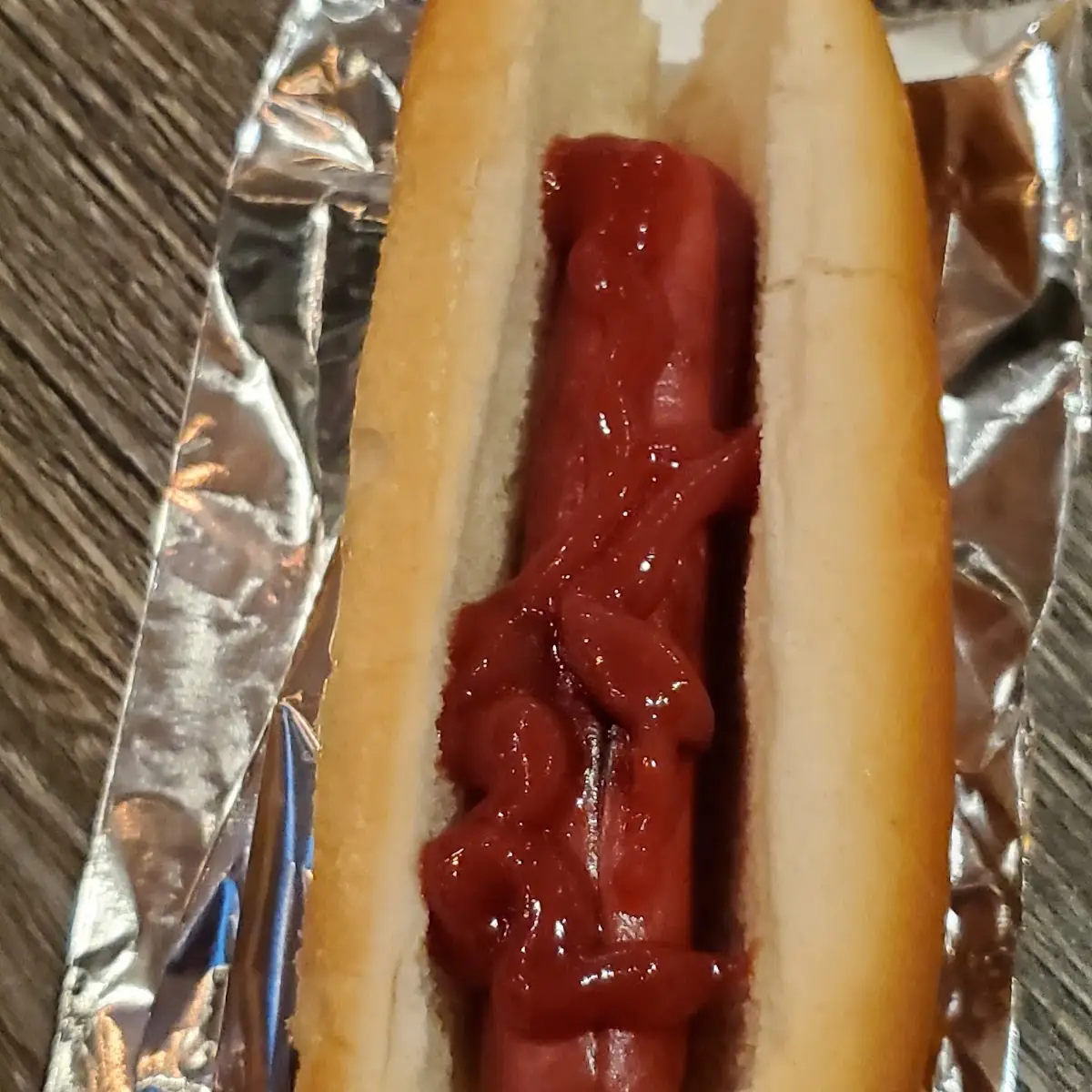 Hot Dog and Ketchup