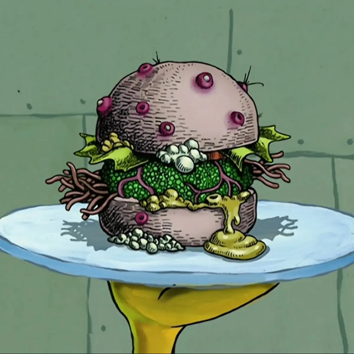 Rotten Patty Melt Burger