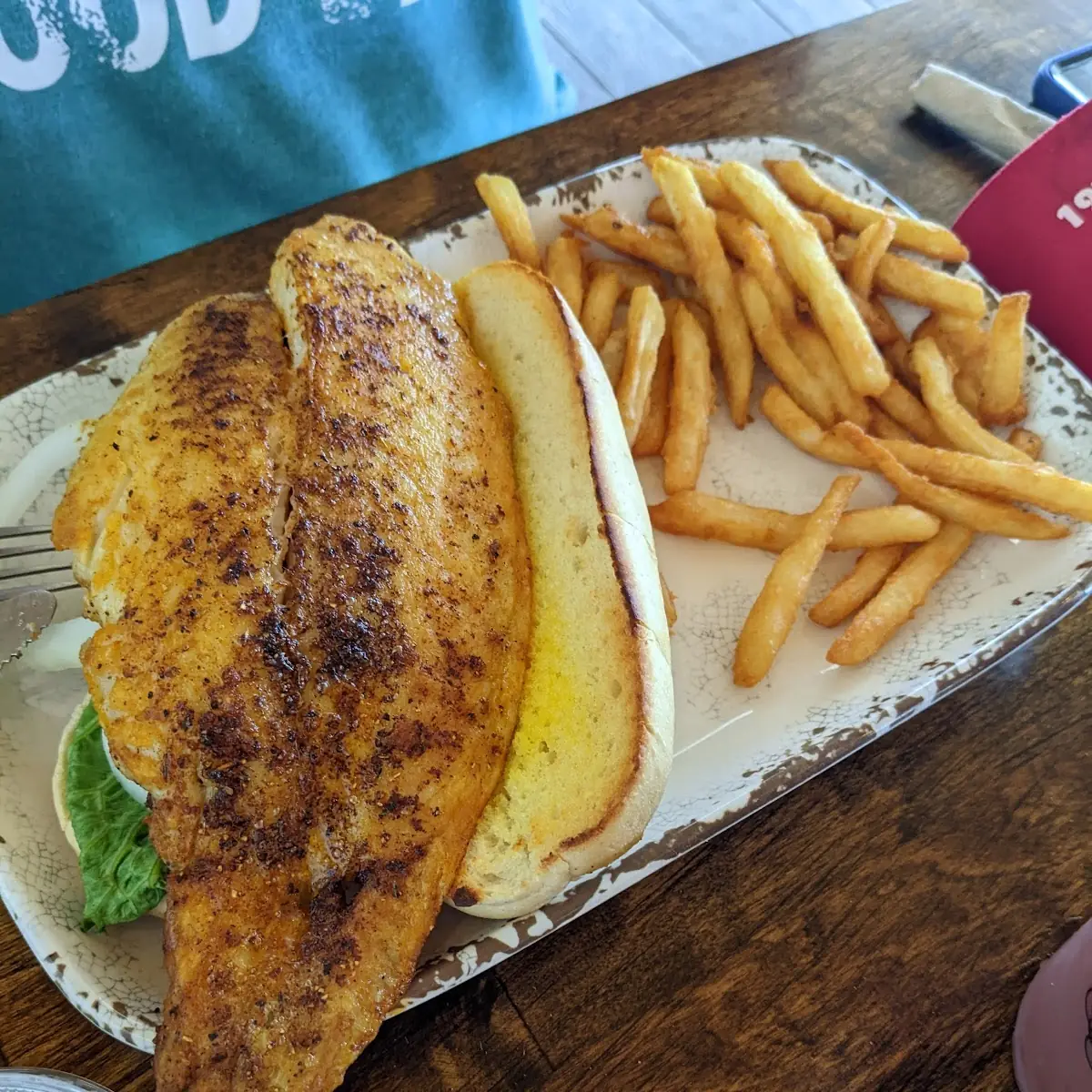 Blackened Fish Sandwich