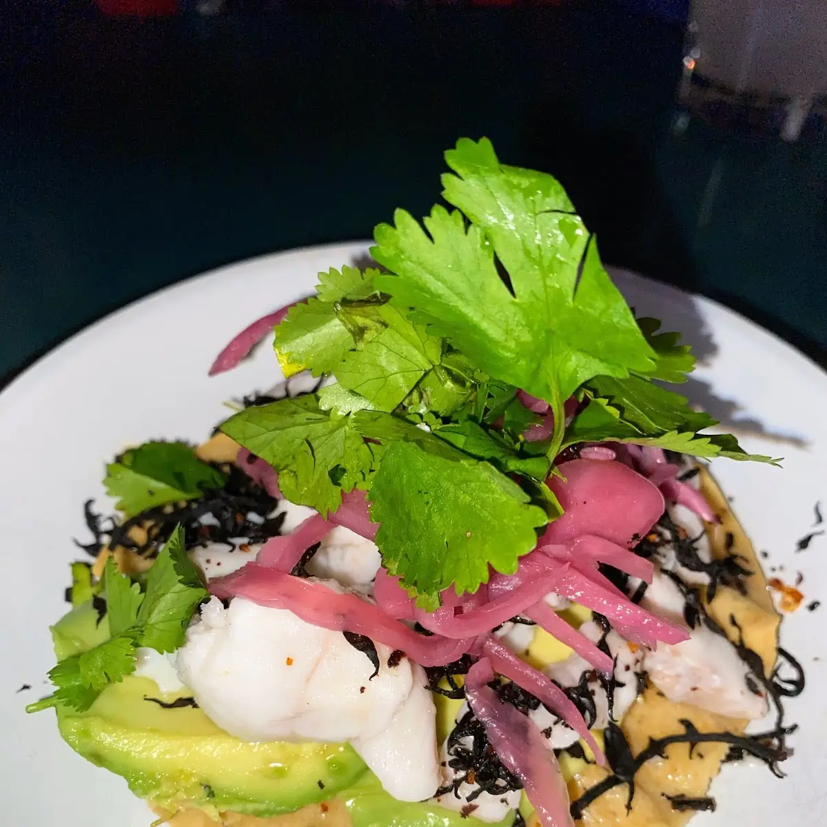Ceviche Tostada