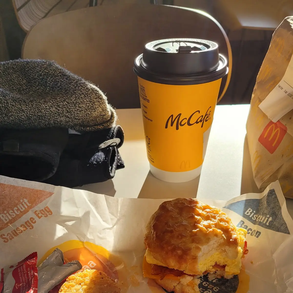 Bacon Egg & Cheese Biscuit