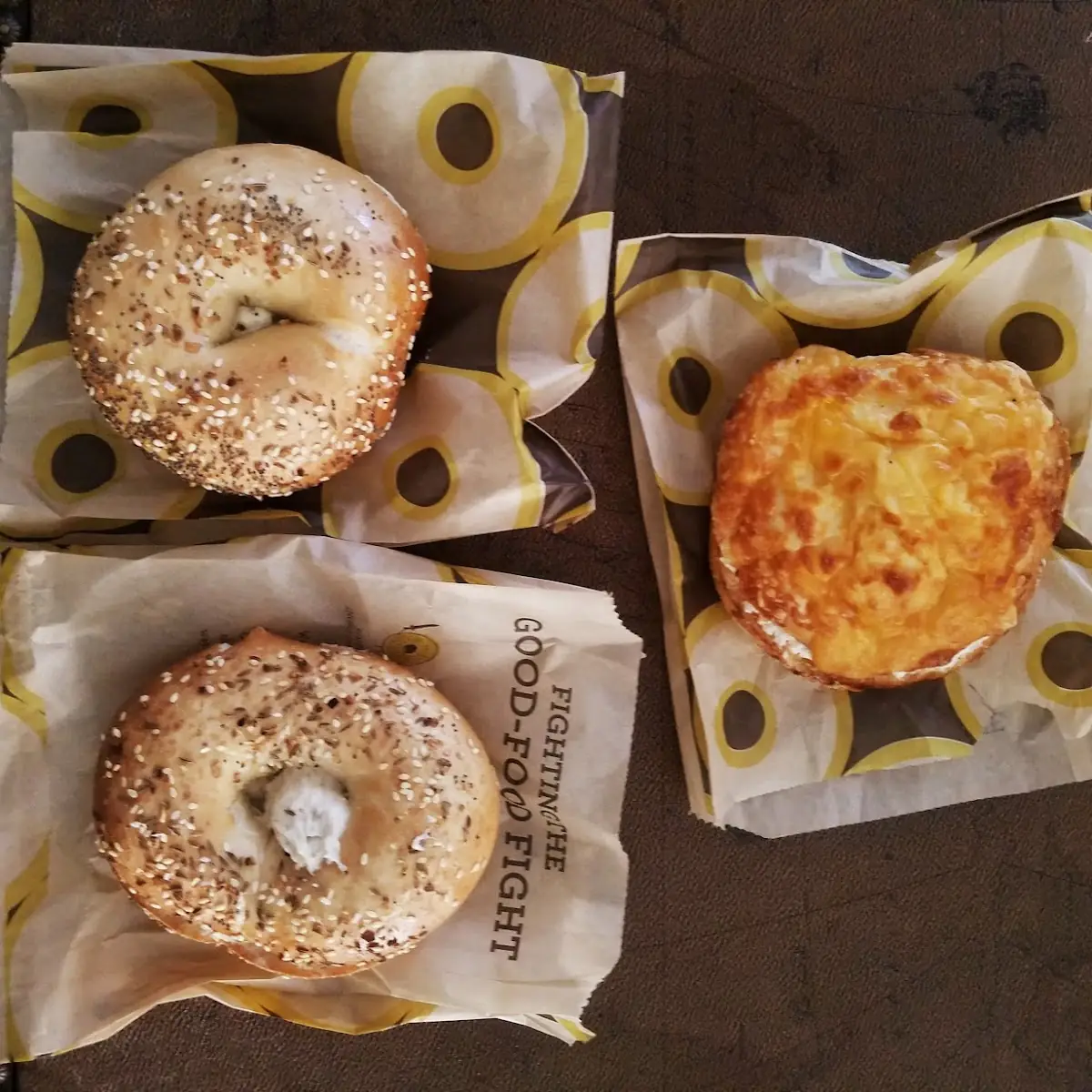 Four Cheese Bagel