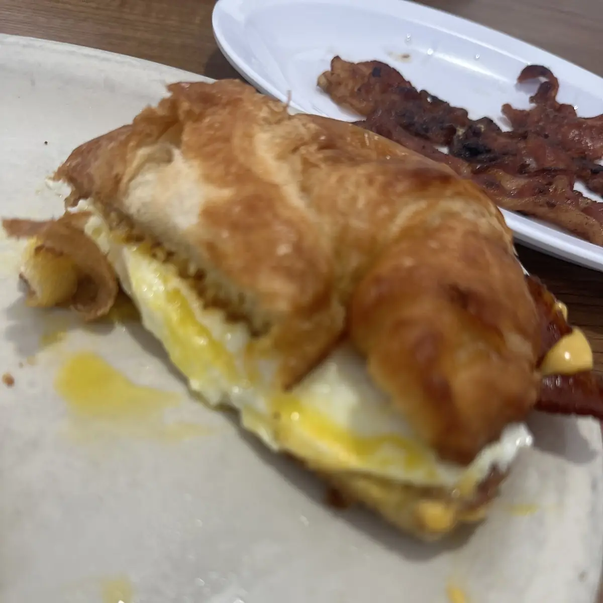 Bacon and American Cheese