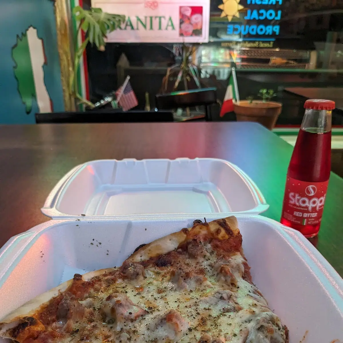 Slice of Sausage Pizza