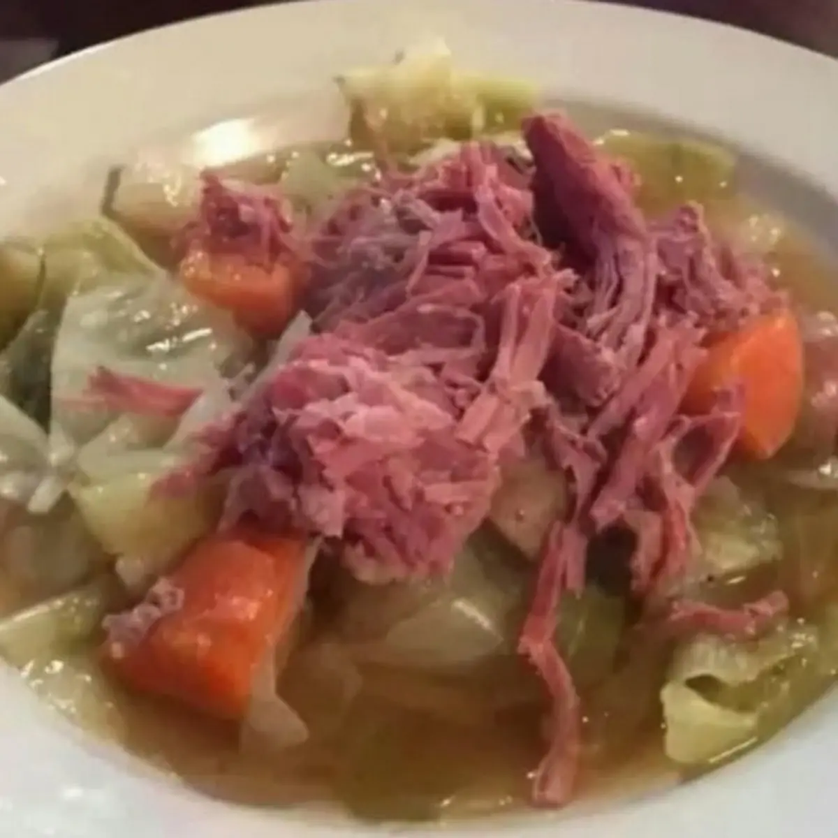 Corned Beef and Cabbage Special